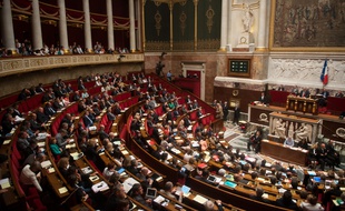 L'Assemblée nationale. Credit:LCHAM/SIPA/1406101712