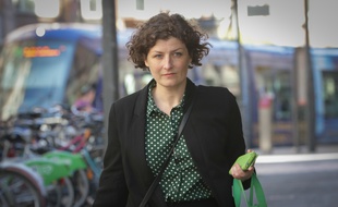 Jeanne Barseghian, candidate EELV aux municipales 2020 à Strasbourg. Le 18 juin 2020.