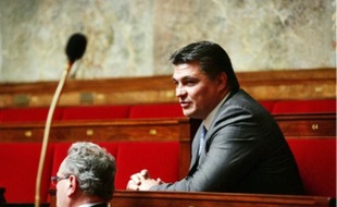 Le nouveau député à l'Assemblée, hier.