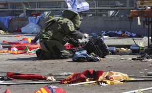 A Ankara le 10 octobre 2015.