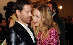 Kate Bosworth et Michael Polish, à New York, le 6 mai 2013.