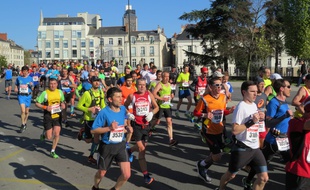 Le marathon de Nantes, dimanche 17 avril 2016.