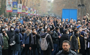 Manifestation étudiante en Iran cette semaine