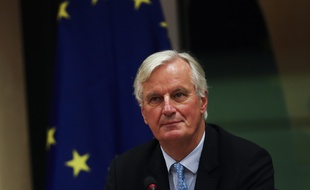 Le négociateur européen Michel Bernier, mercredi 16 octobre à Bruxelles.
