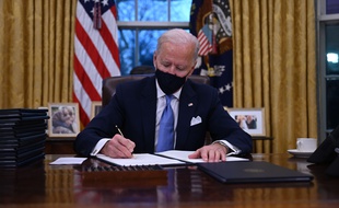 Joe Biden souhaiterait transférer son vélo d'appartement à la Maison Blanche (illustration).