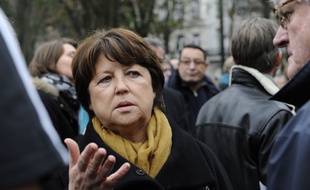 Martine Aubry, maire PS de Lille et ex-ministre, le 16 novembre 2015 à Lille.
