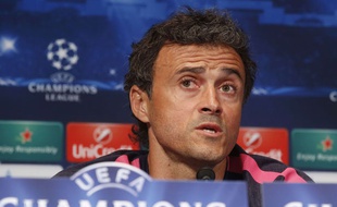 L'entraîneur du FC Barcelone Luis Enrique le 29 septembre 2014.