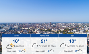 Météo Nantes: Prévisions du jeudi 23 mai 2019