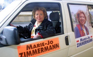 La député UMP Marie-Jo Zimmermann, auteur de loi sur la féminisation des conseils d'administration