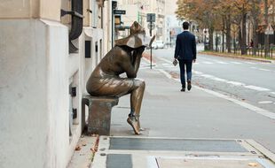 Les rues de Paris, lors de ce second confinement