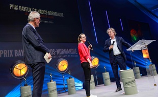 La journaliste Margaux Benn a reçu le prix Radio du Correspondant de guerre, samedi 9 octobre.