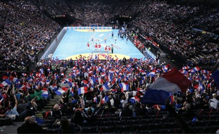 L'AccorHotels Arena avait fait le plein lors du match de handball France-Danemark le 10 janvier 2016.
