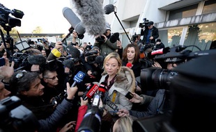 La porte-parole de Michael Schumacher, Sabine Kehm, à Grenoble le 1er janvier 2014.