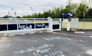 L'entrée du centre d'entraînement des Girondins.