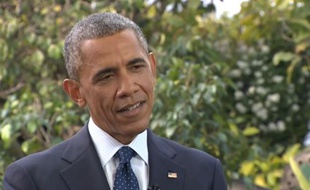 Barack Obama sur CNN, le 1er février 2015.