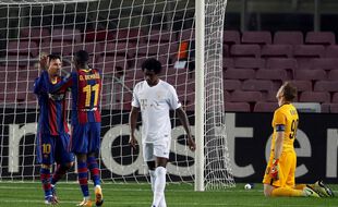 Ousmane Dembele et Messi ont fait mal à la défense adverse