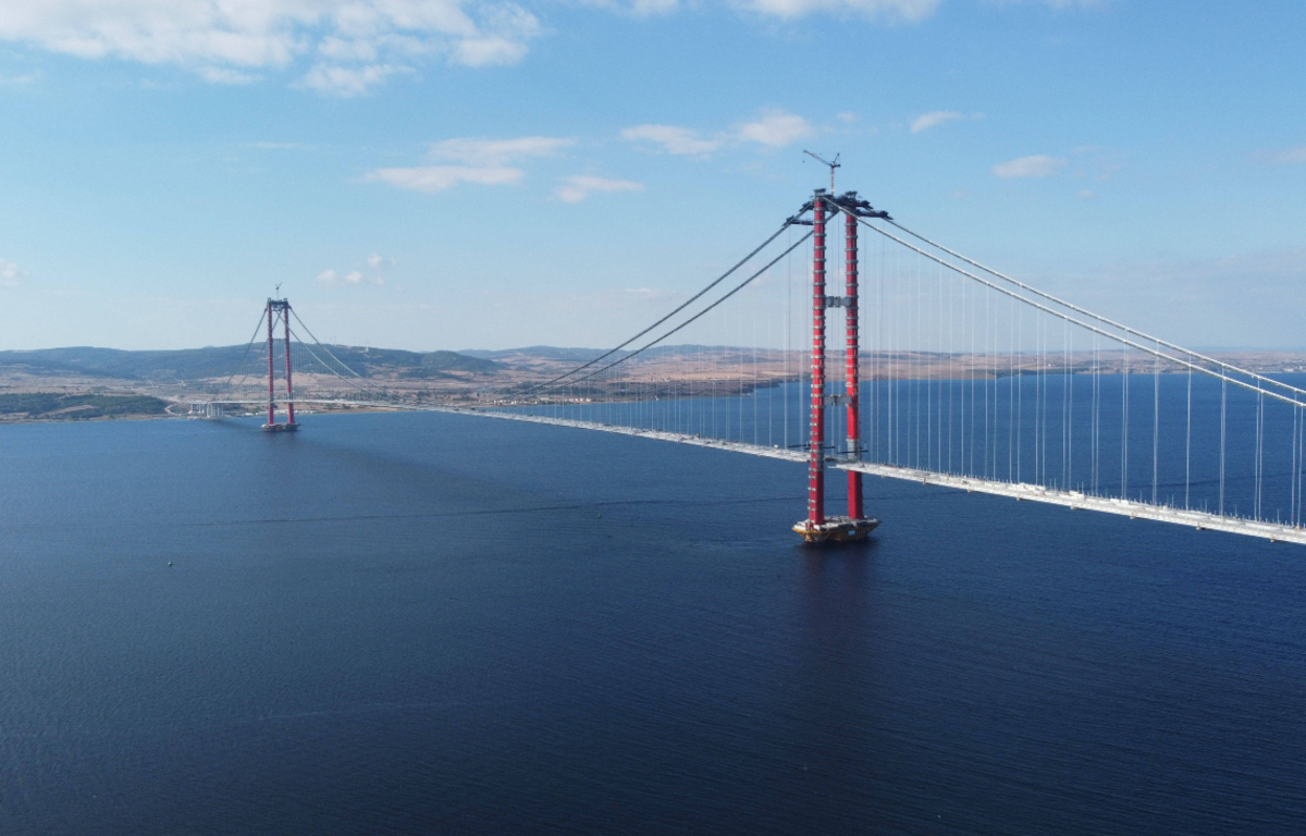 Le Plus Grand Pont Du Monde La Turquie inaugure le plus long pont suspendu au monde près d'Istanbul