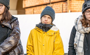 Greta Thunberg, le 13 décembre 2019 à Turin.