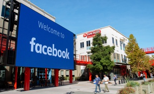 Le siège de Facebook, en Californie, en 2019 (photo d'illustration)