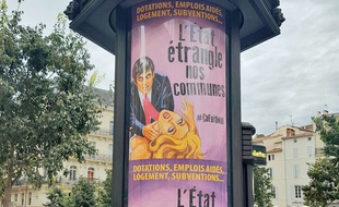 La nouvelle campagne d'affichage de Béziers fait polémique.