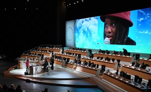 Au One Planet Summit, les enfants ont pu poser leurs questions.