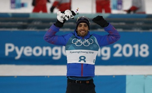 Martin Fourcade a remporté la poursuite hommes des JO 2018, lundi