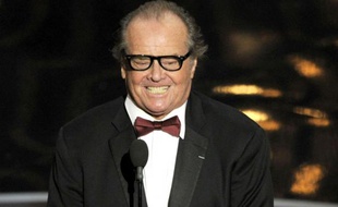 Jack Nicholson aux Oscars 2013.
