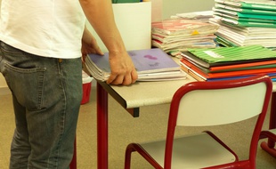 Le garçon est revenu au collège armé d'un couteau et a menacé des membre du personnel. Illustration.