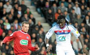 Gomis a ouvert le score.