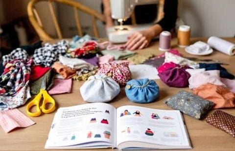 Recyclez vos chutes de tissu en pochettes stylées : la couture facile même quand on débute