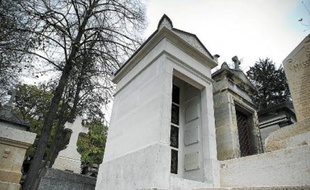 La chapelle a été rénovée pour accueillir les urnes de huit familles dans le cimetière du Père-Lachaise.