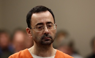 Larry Nassar, ex-médecin de l'équipe des Etats-Unis de gymnastique, a plaidé coupable d'abus sexuels, le 22 novembre 2017.