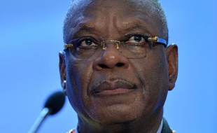 Le Président malien Ibrahim Boubacar Keïta, le 19 septembre 2013 à Bamako (Mali).