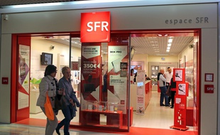 Une boutique SFR.