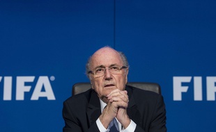 Le président de la Fifa Sepp Blatter le 20 juillet 2015.