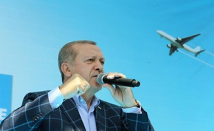 Le président turc Recep Tayyip Erdogan à Diyarbakir, le 28 mai 2016