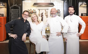 Les chefs Michel Sarran, Hélène Darroze, Philippe Etchebest et Jean-François Piège.