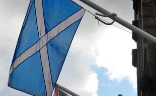 Le drapeau écossais
