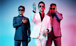 Depeche Mode, c'est Martin Gore, Dave Gahan et Andy Fletcher.