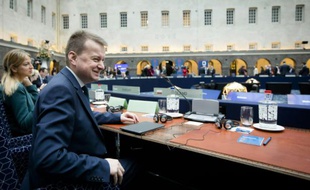 Le ministre de l'Intérieur polonais Mariusz Blaszczak, à Amsterdam le 25 janvier 2016