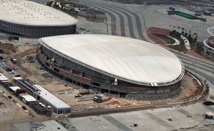 Le vélodrome des Jeux olympiques de Rio en février 2016.
