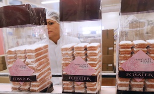 La Maison Fossier réalise 50% de son chiffre d'affaires avec les biscuits roses de Reims.