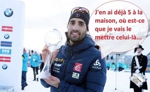 Martin Fourcade a gagné, beaucoup de titres.