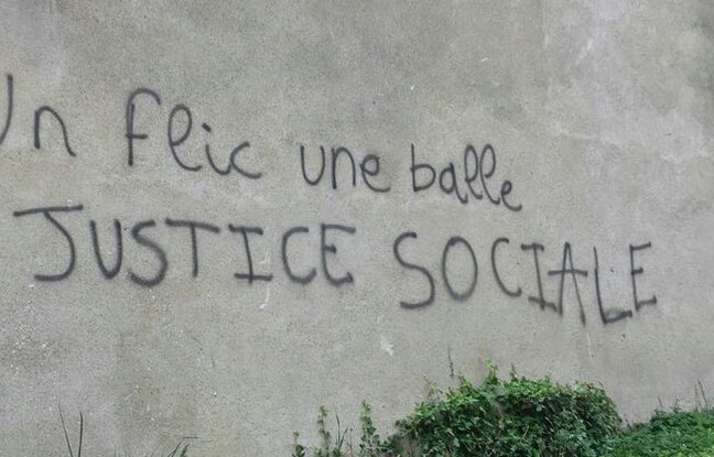 Rennes: Un tag hostile à la police découvert sur les murs de Sciences Po