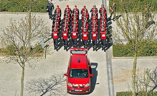 Les pompiers nordistes s'entraînent au défilé pour la Fête nationale.
