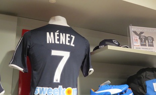 Dans la boutique officielle, le maillot de Jérémy Ménez est le plus vendu de ce début de saison.
