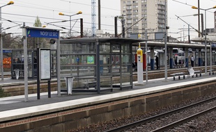 La gare de Noisy-le-Sec en Seine-Saint-Denis.