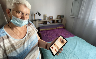 Cette habitante du quartier Bon-Voyage, à l'est de Nice, a dû faire désinsectiser sa chambre pour éliminer les nuisibles