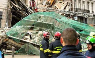 Un immeuble s'est effrondré samedi 12 novembre dans le centre de Lille.