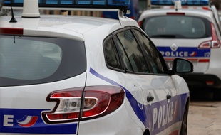 Illustration de la police à Lyon. Mars 2015. F.Elsner / Sipa